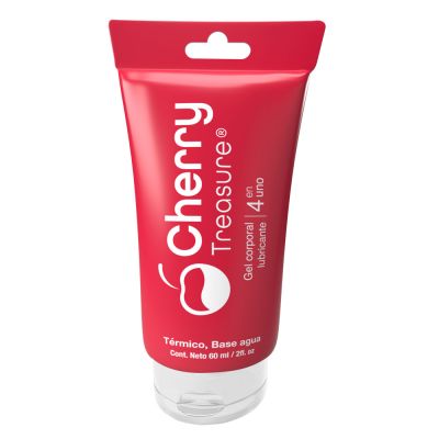 LUBRICANTE 4EN1 CHERRY BY TREASURE 60ML